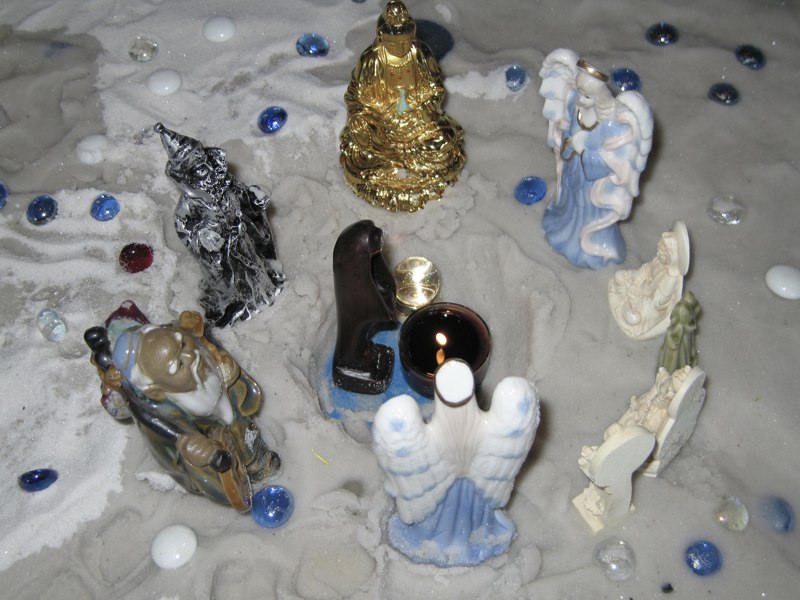 Sandtray therapy example